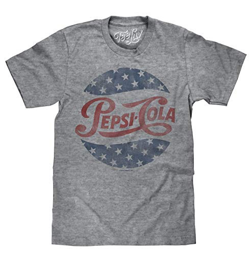 Tee Luv Pepsi Logo Shirt   Patriotic Stars and Stripes Pepsi Cola T Shirt  2XL