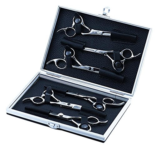 Olpchee Professional PU Leather Salon Scissors Storage Case Holder Hair Cutting Shears Organizer Box for Hairdressers Hair Stylist (22x15x3cm) Olpchee Professional PU Leather Salon Scissors Storage Case Holder Hair Cutting Shears Organizer Box for Hairdressers Hair Stylist (22x15x3cm)