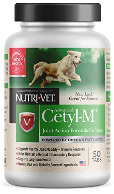 Cetyl M Nutri Vet Advanced Joint Action Formula Chewable Tablets