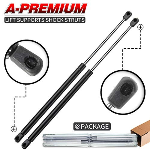 A Premium Hood Bonnet Lift Supports Shock Struts Replacement for Ford Thunderbird Mercury Cougar 1989 1997 2 PC Set
