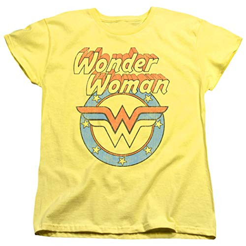 Popfunk Wonder Woman Officially Licensed T Shirt   Stickers  XX Large