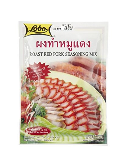 Lobo  Roast Red Pork Seasoning Mix Paste   3 52 Ounces  Pack of 6