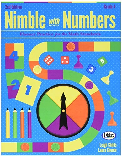 Didax Educational Resources Nimble with Numbers  2nd Ed  Gr 4