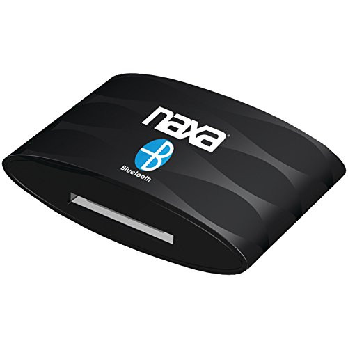 NAXA Electronics NAB Bluetooth Wireless Receiver and Adapter for iPod  iPhone and iPad  Black