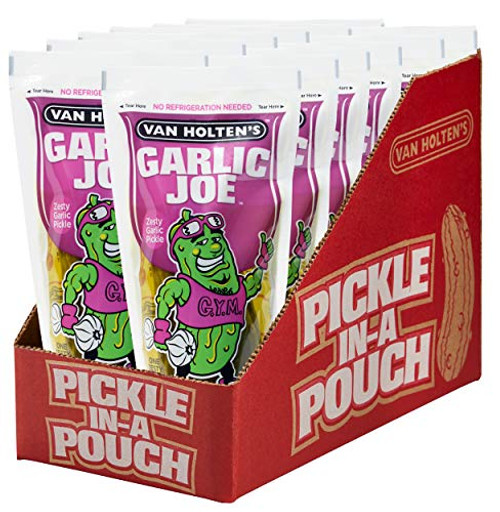 Van Holtens Pickle In A Pouch Garlic Joe   12 pack
