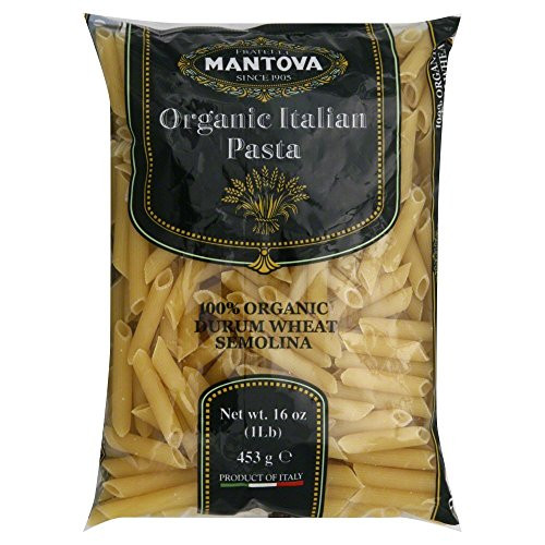 Mantova Italian Organic Penne Rigate Pasta 100 Durum Semolina Organic Penne Rigate Product Of Italy 1 Pound Pack of 12 Mantova Italian Organic Penne Rigate Pasta 100 Durum Semolina Organic Penne Rigate Product Of Italy 1 Pound Pack of 12