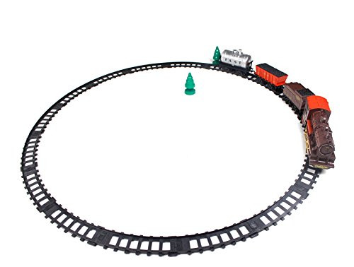 Little Treasures Sleek Rail Master Train Playset Toy Fantastic Gift Set Idea for Boys and Girls
