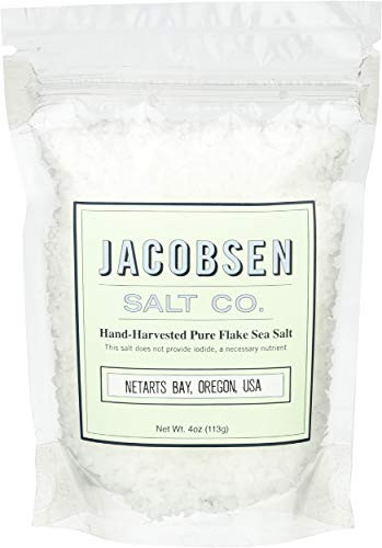 Jacobsen Hand Harvested Pure Sea Salt 4 oz