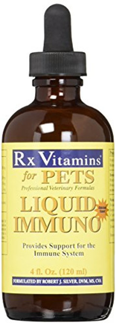 Rx Vitamins Liquid Immuno Chicken Flavor Dog amp Cat Supplement 2 oz Rx Vitamins Liquid Immuno Chicken Flavor Dog amp Cat Supplement 2 oz