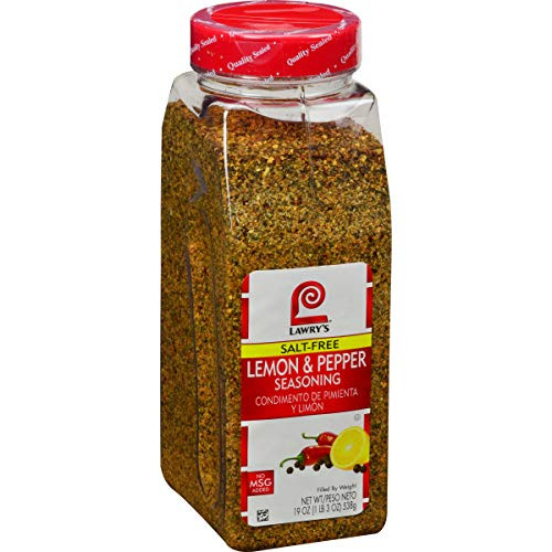 Lawry s Salt Free Lemon and Pepper Seasoning  19 oz