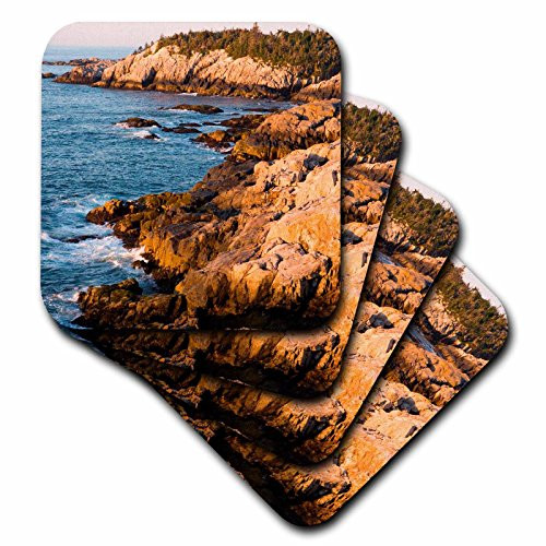 3dRose CST 90683 1 Isle au Haut Acadia National Park  Maine   US20 JMO0814   Jerry and Marcy Monkman   Soft Coasters  Set of 4