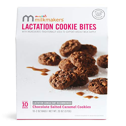 Milkmakers Lactation Cookie Bites Chocolate Salted Caramel 10 Ct Milkmakers Lactation Cookie Bites Chocolate Salted Caramel 10 Ct