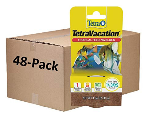 Tetra 77150 Tropical 48 Count Vacation Gel Feeder Block  One Size