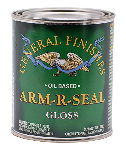 General Finishes Arm R Seal Oil Based Topcoat  1 Pint  Gloss