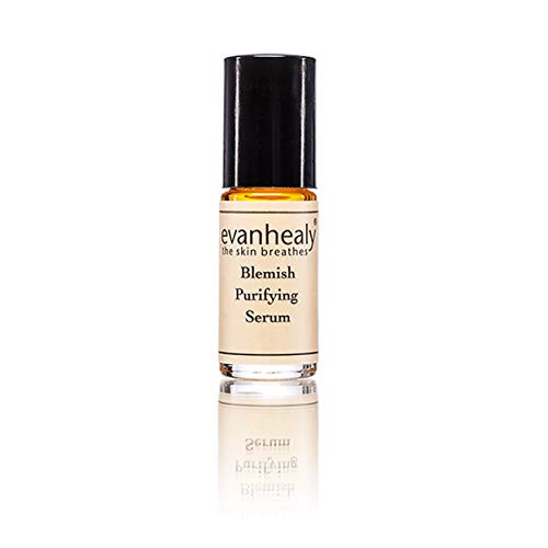 evanhealy Blemish Purifying Facial Serum Roll On   Natural Acne Spot Treatment with Essential Oil for Oily   Sensitive Skin   Rosehip Seed Oil   No Drying Alcohol