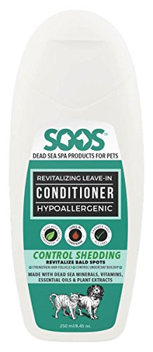 Soos Pets Natural Dead Sea Hypoallergenic Revitalizing Leave in Conditioner  250 mL 8 45 oz