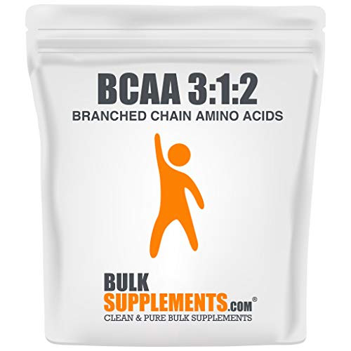 Bulksupplements BCAA 3 1 2  Branched Chain Amino Acids  Powder  500 Grams