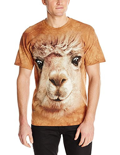 The Mountain Men s Big Face Alpaca  Brown  Small