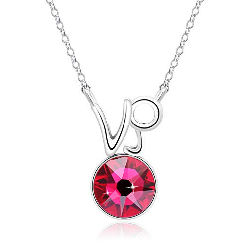 Created Garnet Birthstone Crystal Necklace January Birthstone Necklace Capricornus Swarovski Crystal Birthstone Necklace Birthstone In January Lucky Color Necklace Created Garnet Birthstone Crystal Necklace January Birthstone Necklace Capricornus Swarovski Crystal Birthstone Necklace Birthstone In January Lucky Color Necklace