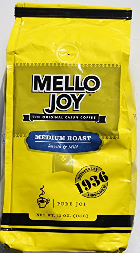 Mello Joy Medium Roast Ground Coffee 12 Oz Bag