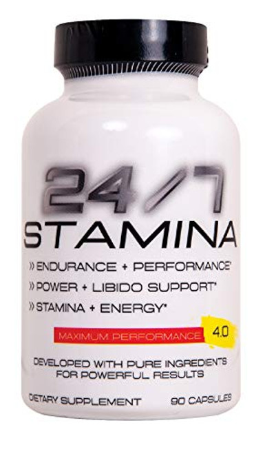 24 7 Stamina Testosterone   Enlargement Booster for Men   Increase Size  Strength  Stamina   Energy  Mood  Endurance Boost   All Natural Performance Supplement   Made in USA Pentlab