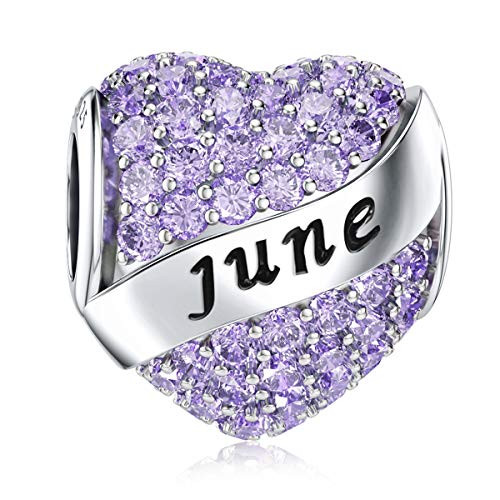 June Birthstone Charms for Pandora 