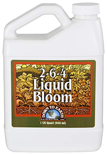 Down To Earth Liquid Bloom Fertilizer 2 6 4  1 Quart