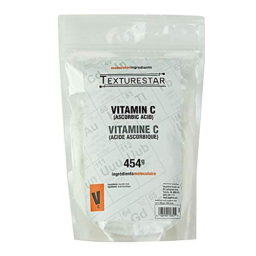 Texturestar Vitamin C Ascorbic Acid Powder 454g 1Lb All Natural Daily Supplement Food Grade Additive Free Texturestar Vitamin C Ascorbic Acid Powder 454g 1Lb All Natural Daily Supplement Food Grade Additive Free