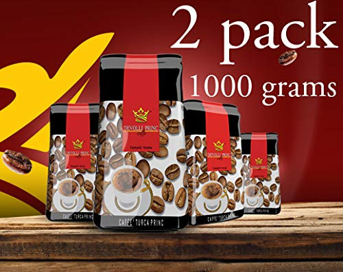 Devolli Princ Caffe Albanian Coffee 500g   2 Pack   Total 1000g