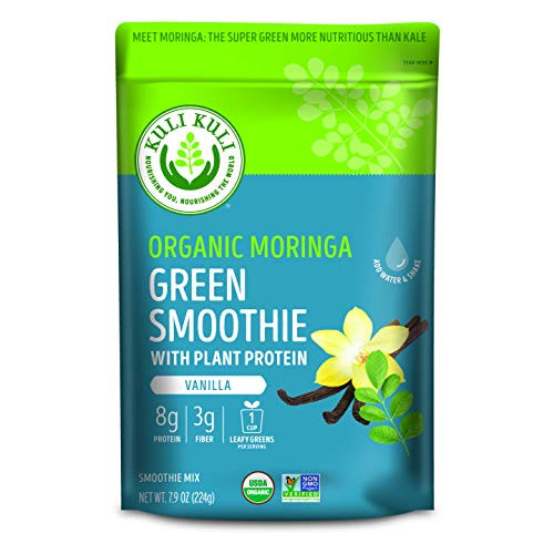 KULI KULI MO MORINGA GRNS   PRTN VANILLA ORG   7 6 Ounce