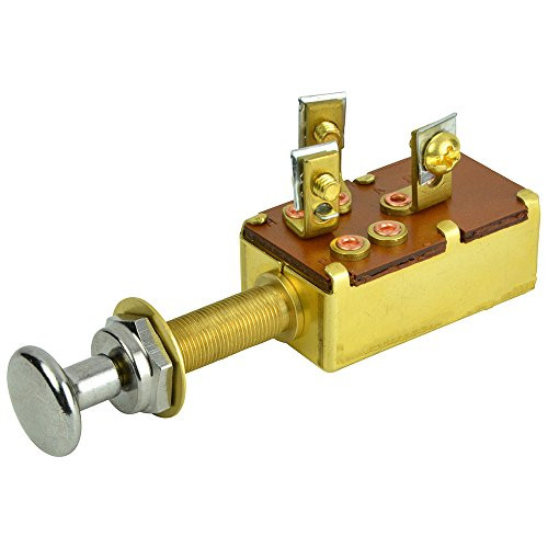 BEP 3 Position SPST Off On1 On2 Push Pull Switch