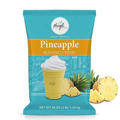 Angel Specialty Products Blended Smoothie Frappe Powder Mix Pineapple 3 LB 34 Servings Angel Specialty Products Blended Smoothie Frappe Powder Mix Pineapple 3 LB 34 Servings