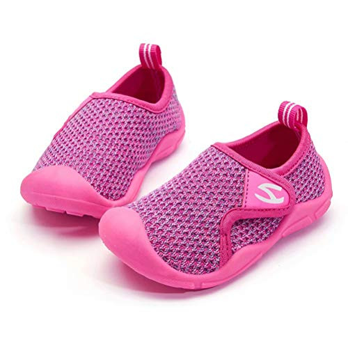 Boys Girls Lightweight Sneakers Toddler Little Kid Athletic Running Shoes Purple Fushia  Little Kid 11