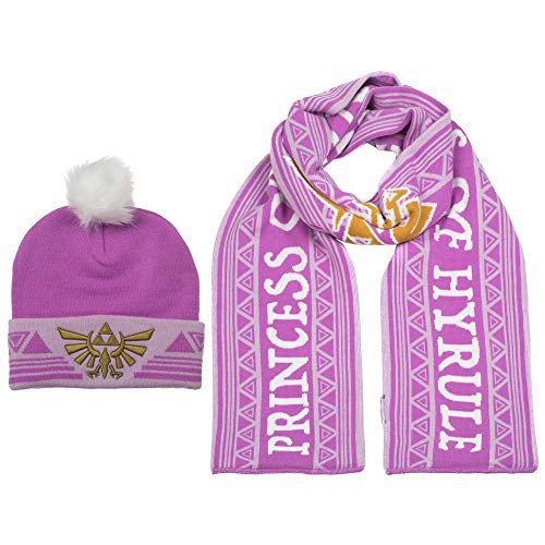 Zelda Twilight Princess Winter Hat and Scarf Combo