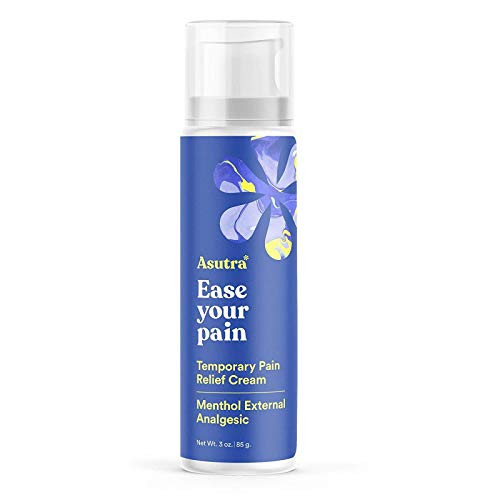 ASUTRA Pain Relief Cream 3 oz Formulated from Menthol Arnica Dimethyl Sulfone Anti Inflammatory Achy Joints Sore Muscles Fast Acting Instant Relief All Natural Organic ASUTRA Pain Relief Cream 3 oz Formulated from Menthol Arnica Dimethyl Sulfone Anti Inflammatory Achy Joints Sore Muscles Fast Acting Instant Relief All Natural Organic