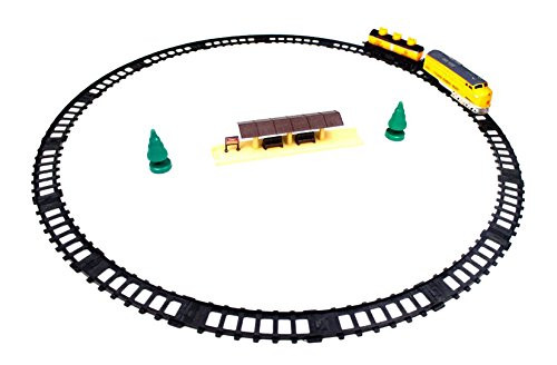 Little Treasures Engineering Train Set Toy The Steam Engine Rumbles Down The Track Fun and Exiting for Children to Play and Keep Busy