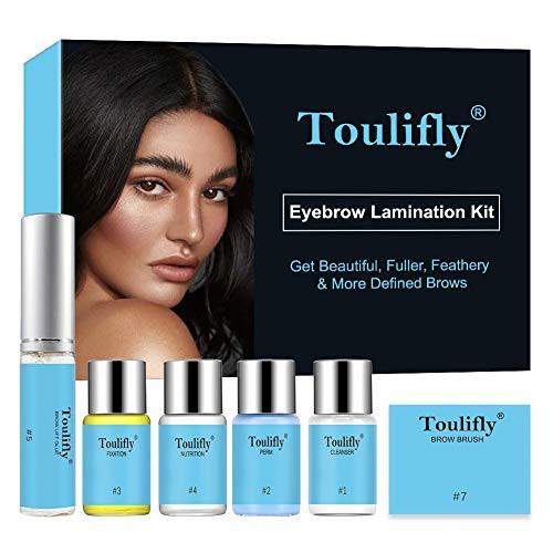 Eyebrow Lift Kit Eyebrow Perming Kit Eyebrow Lamination Kit Eyebrow Lifting Styling Eyebrow Extensions Kit With Brushes For Home Salon Use For Natural And Fuller Brow
