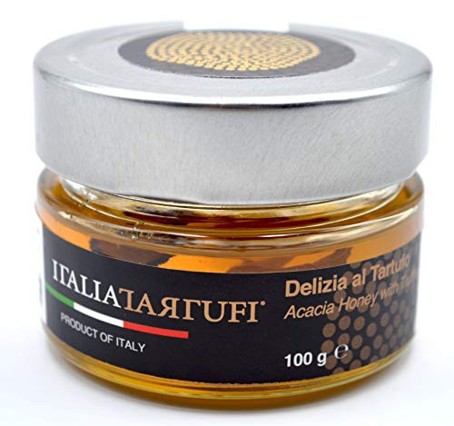 Italia Tartufi Acacia Honey with Truffle 3 52 oz 100 gm Product of Italy Italia Tartufi Acacia Honey with Truffle 3 52 oz 100 gm Product of Italy
