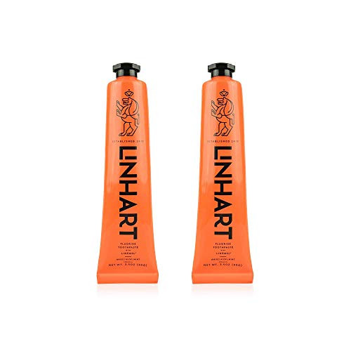 LINHART Whitening Toothpaste  Teeth Whitening  Enamel Strengthening Toothpaste with Mint Flavor  2 Pack