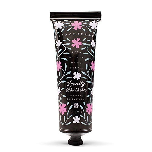 Finchberry Hand Cream Shea Butter and Aloe Vera to Restore Dry Hands Nourishing Lightweight Formula Sweetly Southern 4oz Finchberry Hand Cream Shea Butter and Aloe Vera to Restore Dry Hands Nourishing Lightweight Formula Sweetly Southern 4oz