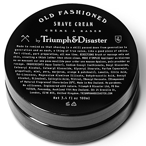 Triumph Disaster Old Fashioned Shave Cream 3 4 fl oz Tube Gives 100 Shaves Shaving Cream for Men Natural Shave Cream Triumph Disaster Old Fashioned Shave Cream 3 4 fl oz Tube Gives 100 Shaves Shaving Cream for Men Natural Shave Cream
