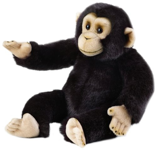 National Geographic Stuffed Animals Hand Puppet (1 Piece), Medium, Chimp