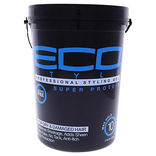 ECOCO Eco Style Gel   Regular Super Protein 80 Oz  Black
