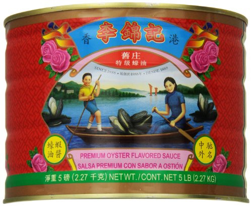 Lee Kum Kee Premium Oyster Flavored Sauce  5 Pound
