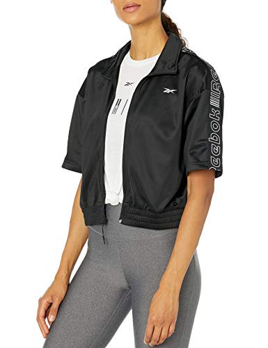 Reebok Workout Ready Meet You There Track Jacket  Black  XL