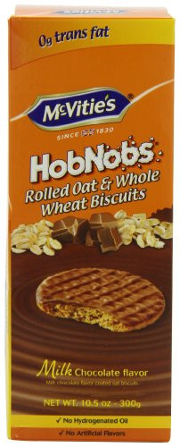 McVities Milk Chocolate Hob Nobs  10 5 Ounce  Pack of 4