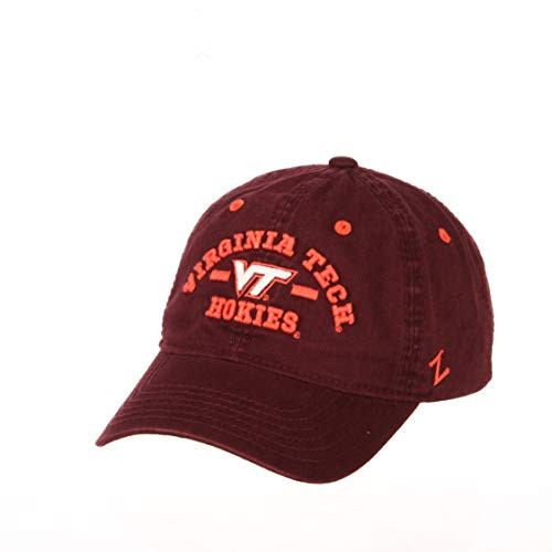 NCAA Zephyr Virginia Tech Hokies Mens Patron Relaxed Hat  Adjustable  Primary Team Color