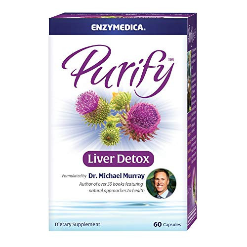 Enzymedica Purify Liver Detox Enzyme Supplement to Support Liver Function and Cleansing with Milk Thistle NAC and Selenium 60 capsules 30 servings Enzymedica Purify Liver Detox Enzyme Supplement to Support Liver Function and Cleansing with Milk Thistle NAC and Selenium 60 capsules 30 servings