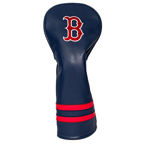 Team Golf MLB Boston Red Sox Vintage Fairway Golf Club Headcover  Form Fitting Design  Retro Design   Superb Embroidery