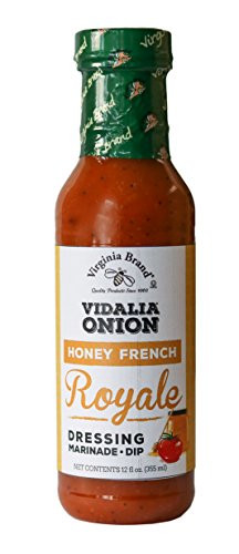 Virginia Brand Vidalia Onion Honey French Royale Salad Dressing   12 Ounce Bottle  Pack of 6   12 Fl Oz  Pack of 6
